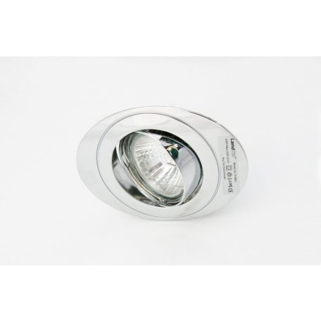 LANDLITE KIT-54-3 , 3pcs 50W GU10 230V halogen lamp, rotateable design, downlight KIT (3 pcs halogen KIT), ch
