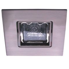   LANDLITE KIT-83-3, SQUARE 3pcs 50W GU10 230V halogen lamp, rotateable design, downlight KIT (3 pcs halogen KI