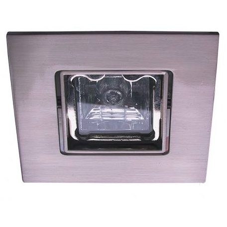 LANDLITE KIT-83-3, SQUARE 3pcs 50W GU10 230V halogen lamp, rotateable design, downlight KIT (3 pcs halogen KI
