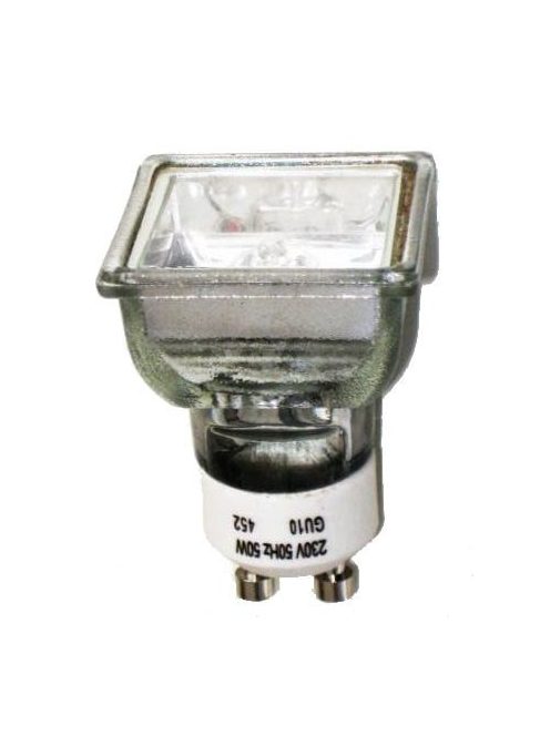 LANDLITE 230V halogen lamp, MRG-C 230V GU10 SQUARE 50W