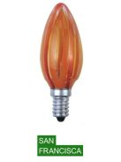 LANDLITE 1pcs colour electric bulb SAN FRANSISCA, E14, 25W 