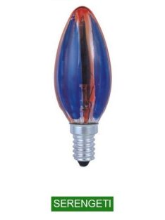 LANDLITE 1pcs colour electric bulb SERENGETI, E14, 25W 
