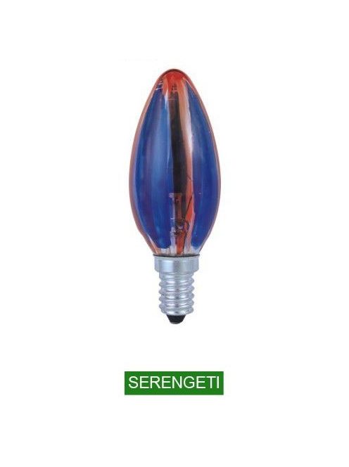 LANDLITE 1pcs colour electric bulb SERENGETI, E14, 25W 