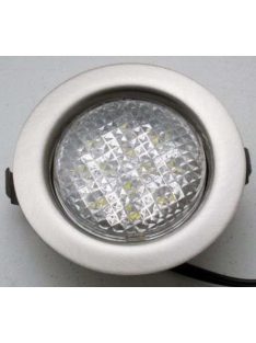   LANDLITE LED-06D-3X1,0W, 3pcs 1,0W LED 12V, downlight KIT (3 pcs-os LED KIT), LED: white, lámpa: chrome