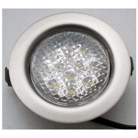 LANDLITE LED-06D-3X1,0W, 3pcs 1,0W LED 12V, downlight KIT (3 pcs-os LED KIT), LED: white, lámpa: chrome
