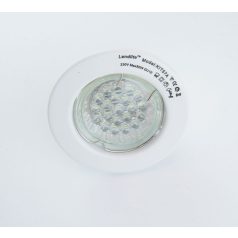   LANDLITE KIT-57-3, 3pcs 1,5W GU10 230V white LED lamp, fix design, downlight KIT (3 pcs LED KIT) white