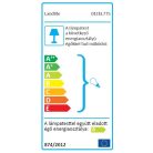 LANDLITE KIT-57-3, 3pcs 1,5W GU10 230V white LED lamp, fix design, downlight KIT (3 pcs LED KIT) chrome