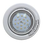 LANDLITE KIT-60-3, 3pcs 1,5W GU10 230V white LED lamp, rotateable design, downlight KIT (3 pcs LED KIT) white