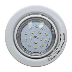   LANDLITE KIT-60-3, 3pcs 1,5W GU10 230V white LED lamp, rotateable design, downlight KIT (3 pcs LED KIT) white