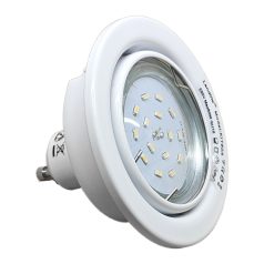   LANDLITE KIT-60-3, 3pcs 1,5W GU10 230V white LED lamp, rotateable design, downlight KIT (3 pcs LED KIT) white