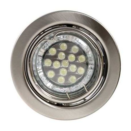 LANDLITE KIT-60-3, 3pcs 1,5W GU10 230V white LED lamp, rotateable design, downlight KIT (3 pcs LED KIT) chrom