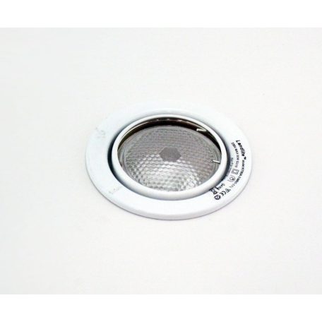 LANDLITE KIT-60-3, 3pcs 7W GU10 230V white CFL (energy saving lamp), rotateable design, downlight KIT white
