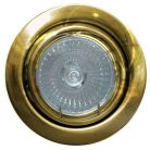 LANDLITE KIT-60-3, 3pcs 7W GU10 230V white CFL (energy saving lamp), rotateable design, downlight KIT brass