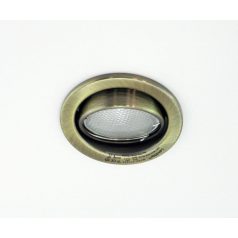   LANDLITE KIT-60-3, 3pcs 7W GU10 230V white CFL (energy saving lamp), rotateable design, downlight KIT antique