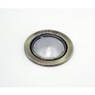 LANDLITE KIT-60-3, 3pcs 7W GU10 230V white CFL (energy saving lamp), rotateable design, downlight KIT antique