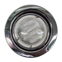   LANDLITE KIT-60-3, 3pcs 7W GU10 230V white CFL (energy saving lamp), rotateable design, downlight KIT chrome
