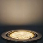 LANDLITE KIT-60-3, 3pcs 7W GU10 230V white CFL (energy saving lamp), rotateable design, downlight KIT chrome