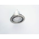 LANDLITE KIT-60-3, 3pcs 7W GU10 230V white CFL (energy saving lamp), rotateable design, downlight KIT mat chr