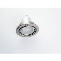   LANDLITE KIT-60-3, 3pcs 7W GU10 230V white CFL (energy saving lamp), rotateable design, downlight KIT mat chr