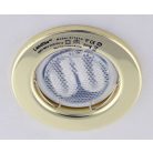 LANDLITE KIT-57-3, 3pcs 7W GU10 230V white CFL (energy saving lamp), fix design, downlight KIT (3 pcs-os KIT)