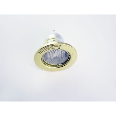 LANDLITE KIT-57-3, 3pcs 7W GU10 230V white CFL (energy saving lamp), fix design, downlight KIT (3 pcs-os KIT)