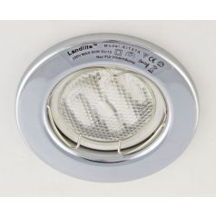   LANDLITE KIT-57-3, 3pcs 7W GU10 230V white CFL (energy saving lamp), fix design, downlight KIT (3 pcs-os KIT)