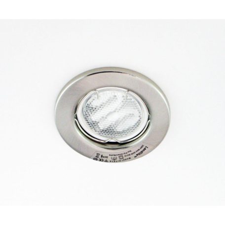 LANDLITE KIT-57-3, 3pcs 7W GU10 230V white CFL (energy saving lamp), fix design, downlight KIT (3 pcs-os KIT)