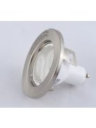 LANDLITE KIT-57-3, 3pcs 7W GU10 230V white CFL (energy saving lamp), fix design, downlight KIT (3 pcs-os KIT)