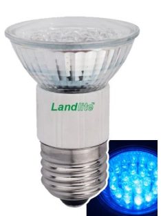   LANDLITE LED-JDR/21 E27 230V 1.5W LED lamp, in different colors