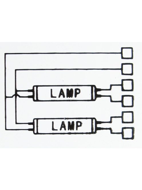 6 lamp hot sale ballast