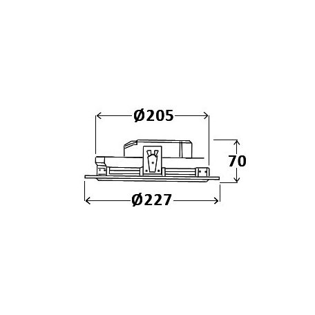 LANDLITE LED-DL-820M 20W 4000K LED recessed downlight