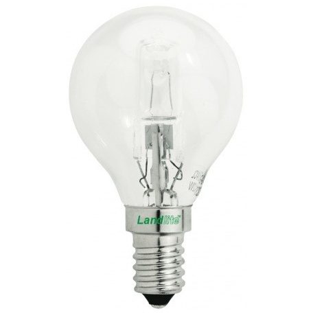 LANDLITE HSL-G45-28W, 230V halogen lamp E14 socket (dimmable!)