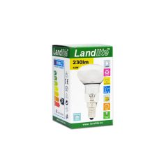   LANDLITE HSL-R50-42W, 230V halogen lamp E14 socket (dimmable!)