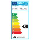 LANDLITE Halogen, E27, 28W, R63, 160lm, 2700K, reflector bulb (HSL-R63-28W)
