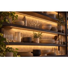   LANDLITE SMD3528,  4.8W/m waterproof LED strip 12V warmwhite IP65  (5m reel)