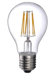   LANDLITE LED filament, E27, 8W, A60, 800lm, 2700K, pear shaped bulb (LED-A60-8W/FLT)