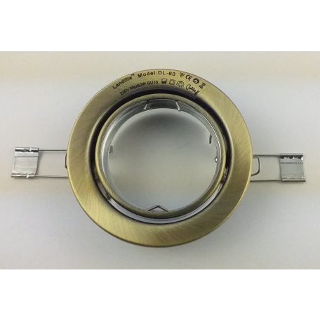 LANDLITE DL-60, 1x max 50W GU10, antique bronze