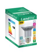 LANDLITE LED, E27, 8W, R63, 600lm, 2800K, reflector bulb (LED-R63-8W)