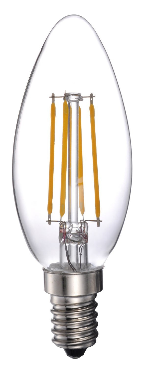 2700K, Welco E14 - filament LANDLITE LED Lamp LED-C35-4W/FLT