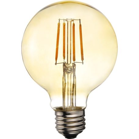 LANDLITE RUB-G95-4W/FLT E27, 1700K , decorative LED lamp