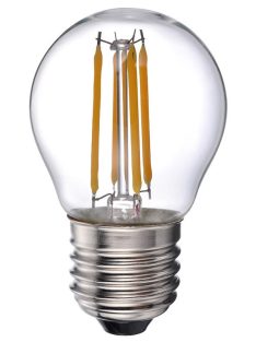   LANDLITE LED filament, E27, 4W, G45, 400lm, 2700K, mini globe bulb (LED-G45-4W/FLT)