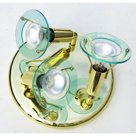 LANDLITE CLR-300 spot lamp R50 3xE14 40W 230V brass