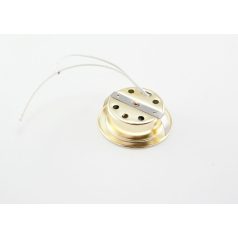   LANDLITE DL-08, 1xJC max 20W 12V G4 halogen lamp, fix design, single downlight lamp,brass