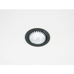   LANDLITE DL-08, 1xJC max 20W 12V G4 halogen lamp, fix design, single downlight lamp, black