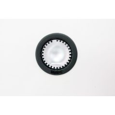   LANDLITE DL-08, 1xJC max 20W 12V G4 halogen lamp, fix design, single downlight lamp, black