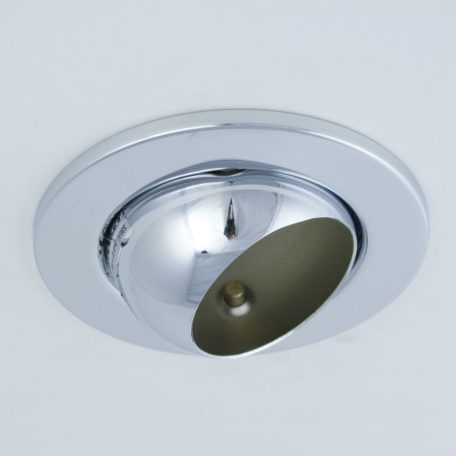 LANDLITE DL-710, 1X230V R50 E14 max 40W, tilt, single downlight lamp, mat chrome