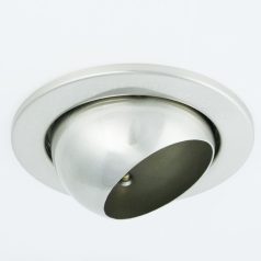   LANDLITE DL-720, 1X230V R63 E27 max 60W, tilt, single downlight lamp, mat chrome