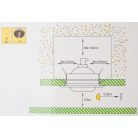 LANDLITE DL-730, 1X230V R80 E27 max 100W, tilt, single downlight lamp, brass
