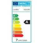  LANDLITE Ilumina Energy saving, E27, 7W, 280lm, 2700K, stick light bulb (ELM-7W)