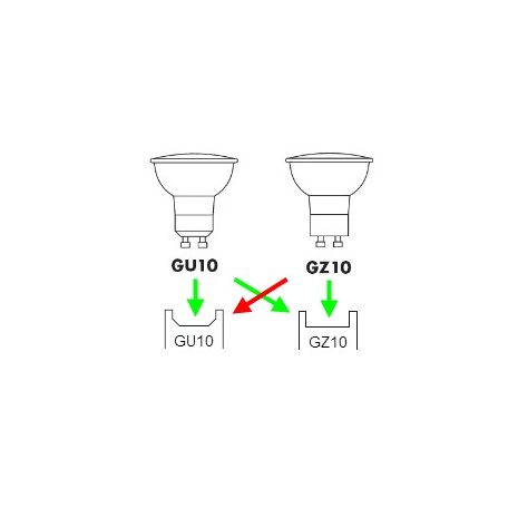  LANDLITE Halogen, GZ10, 35W, 700lm, 2700K, spot lamp (MRG-C-35W)